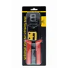 CLESTE sertizare mufe, GEMBIRD, functii: sertizare mufe, taiere cablu, compatibil pass-through conectori, &quot;T-WC-05&quot;