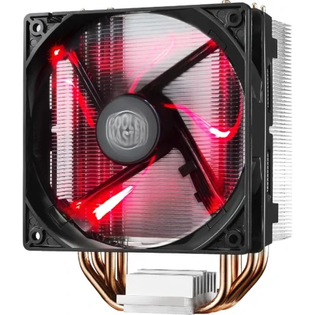 COOLER COOLER MASTER, skt. universal, racire cu aer, vent. 120 mm, 1600 rpm, LED rosu ,&quot;RR-212L-16PR-R1&quot; (include TV 0.8 lei)