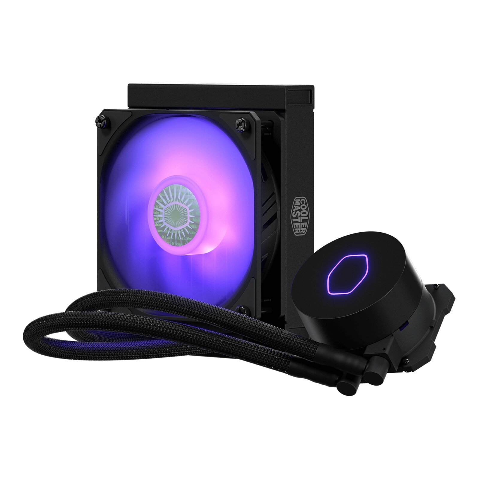 COOLER COOLER MASTER, skt. universal, racire cu lichid, vent. 120 mm, 1800 rpm, LED RGB ,"MLW-D12M-A18PC-R2" (include TV 0.8 lei) thumb