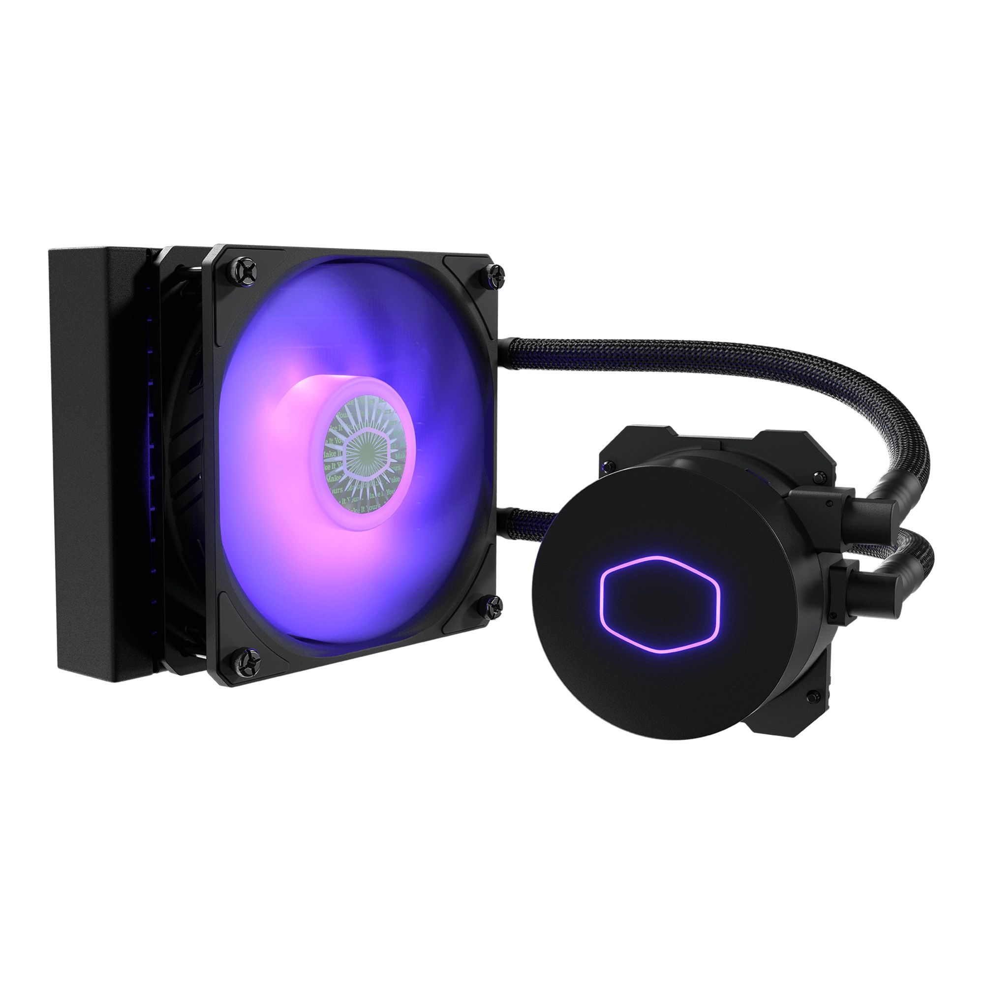 COOLER COOLER MASTER, skt. universal, racire cu lichid, vent. 120 mm, 1800 rpm, LED RGB ,"MLW-D12M-A18PC-R2" (include TV 0.8 lei) thumb