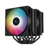 COOLER  DEEPCOOL AG620 ARGB, skt. universal, racire cu aer, Dual-Tower. 120 mm, Hydro Bearing, 67.88CFM, &quot;R-AG620-BKNNMN-G-2&quot;(include TV 1.75 lei)