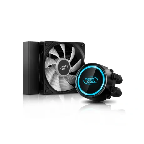 COOLER DEEPCOOL GAMMAXX L120 V2, skt. universal, racire cu lichid vent.120mm, 1800rpm, LED RGB, (include TV 0.8lei), &quot;DP-H12RF-GL120V2&quot;
