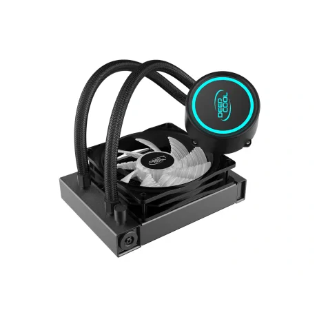 COOLER DEEPCOOL GAMMAXX L120 V2, skt. universal, racire cu lichid vent.120mm, 1800rpm, LED RGB, (include TV 0.8lei), &quot;DP-H12RF-GL120V2&quot;