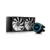 COOLER DEEPCOOL GAMMAXX L240 V2, skt. universal, racire cu lichid vent.120mm, x 2 1800rpm, LED RGB, (include TV 1.75 lei) "DP-H12RF-GL240V2"