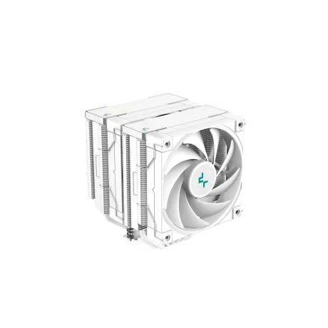 COOLER  DEEPCOOL, skt. universal, racire cu aer, 2x vent. 120 mm, PWM, 1850 rpm "AK620 WH" "R-AK620-WHNNMT-G-1" (include TV 1.75 lei)