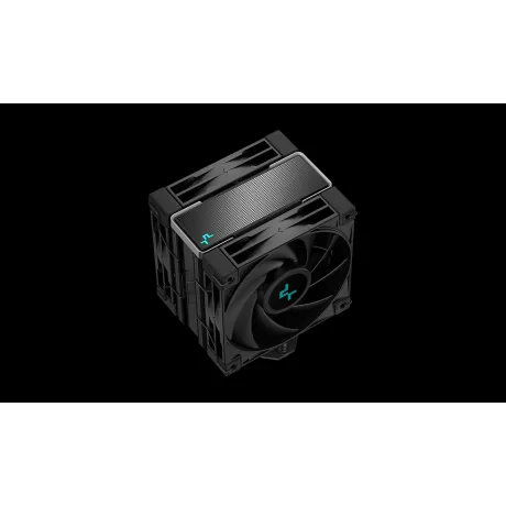 COOLER DEEPCOOL, skt. universal, racire cu aer, vent. 120mm, 1650rpm, LED RGB, &quot;AK400 Zero Dark Plus&quot;, &quot;R-AK400-BKNNMD-G-1&quot; (include TV 1.75 lei)