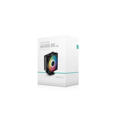 COOLER DEEPCOOL, skt. universal, racire cu aer, vent. 120mm, 2000rpm, LED ARGB, &quot;AG400 BK ARGB&quot;, &quot;R-AG400-BKANMC-G-2&quot; (include TV 0.8 lei)
