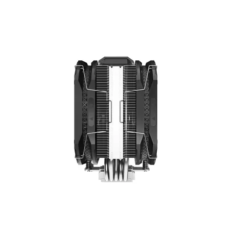 COOLER DEEPCOOL, skt. universal, racire cu aer, vent. 120mm x 2, 1200rpm, LED RGB, &quot;AS500 PLUS&quot;, &quot;R-AS500-BKNLMP-G&quot; (include TV 0.8 lei)