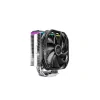 COOLER  DEEPCOOL, skt. universal, racire cu aer, vent. 140 mm, 1200 rpm, LED RGB ,&quot;AS500&quot; &quot;R-AS500-BKNLMN-G&quot; (include TV 0.8 lei)