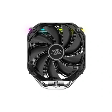 COOLER  DEEPCOOL, skt. universal, racire cu aer, vent. 140 mm, 1200 rpm, LED RGB ,&quot;AS500&quot; &quot;R-AS500-BKNLMN-G&quot; (include TV 0.8 lei)