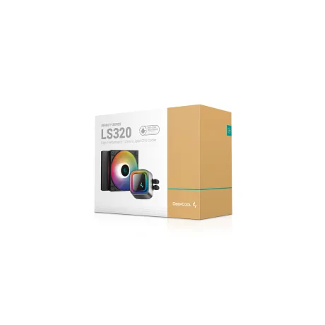 COOLER DEEPCOOL, skt. universal, racire cu lichid, vent. 120mm, 2250rpm, LED RGB, &quot;LS320&quot;, &quot;R-LS320-BKAMMT-G-1&quot; (include TV 1.75 lei)