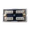 CUPLA Krone (LSA) GEMBIRD pt. cablu UTP, Cat5e, Krone (LSA) x 2, plastic, 1 buc, &quot;NCA-LSAU5E-01&quot;