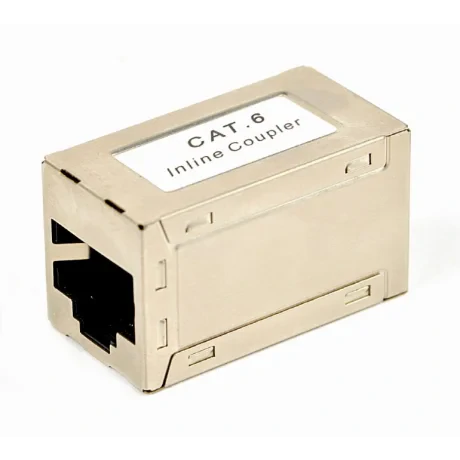 CUPLA RJ-45 GEMBIRD pt. cablu FTP, Cat6, RJ-45 (M) x 2, metal, 1 buc, &quot;NCA-LC6S-01&quot;