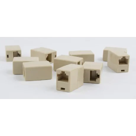 CUPLA RJ-45 GEMBIRD pt. cablu UTP, RJ-45 (M) x 2, plastic, 10 buc, &quot;TA-350-10&quot;