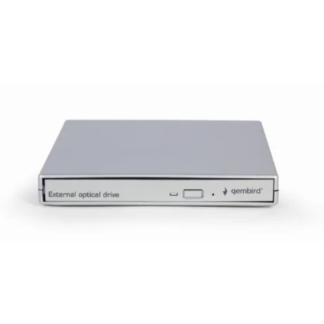 DVD-RW extern, GEMBIRD, interfata USB 2.0, argintiu, &quot;DVD-USB-02-SV&quot; (include TV 0.8lei)
