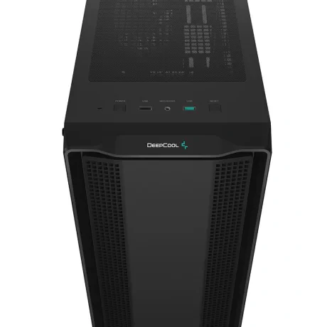 EOL - CARCASA DEEPCOOL CC560, Middle Tower ATX, fara sursa, sticla securizata, USB 3.0 x 1, USB 2.0 x 1, Jack 3.5mm x 1, black, &quot;R-CC560-BKNAA0-C-1&quot;