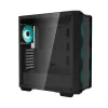 EOL - CARCASA DEEPCOOL CC560, Middle Tower ATX, fara sursa, sticla securizata, USB 3.0 x 1, USB 2.0 x 1, Jack 3.5mm x 1, black, &quot;R-CC560-BKNAA0-C-1&quot;