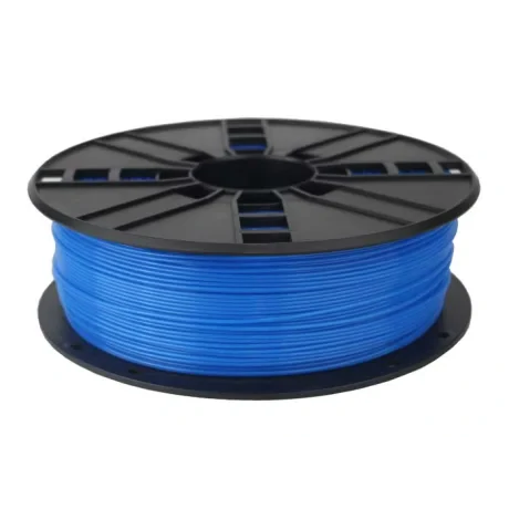 FILAMENT GEMBIRD pt. imprimanta 3d, PLA, 1.75mm diamentru, 1Kg / bobina, aprox. 330m, topire 190-220 grC, fluorescent blue, &quot;3DP-PLA1.75-01-FB&quot;