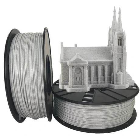 FILAMENT GEMBIRD pt. imprimanta 3d, PLA, 1.75mm diamentru, 1Kg / bobina, aprox. 330m, topire 190-220 grC, marbler, "3DP-PLA1.75-02-MAR"