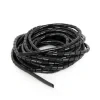 Folie spiralata GEMBIRD, lungime 10m, diametru 12mm, pentru protectie cabluri, negru, "CM-WR1210-01"
