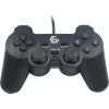 GAMEPAD cu fir GEMBIRD, 2x console, PC, USB, negru, &quot;JPD-UDV2-01&quot; (include TV 0.8lei)