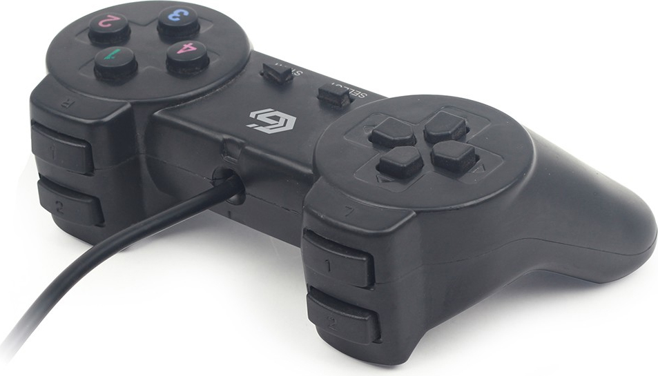 GAMEPAD cu fir GEMBIRD, PC, USB, negru, "JPD-UB-01" (include TV 0.8lei) thumb