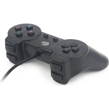 GAMEPAD cu fir GEMBIRD, PC, USB, negru, &quot;JPD-UB-01&quot; (include TV 0.8lei)