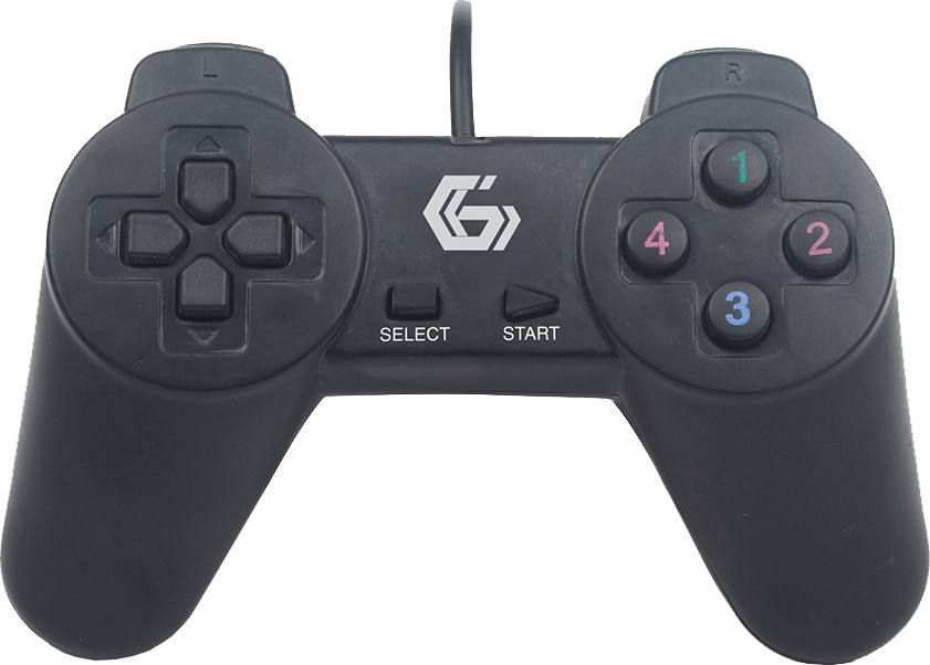 GAMEPAD cu fir GEMBIRD, PC, USB, negru, "JPD-UB-01" (include TV 0.8lei) thumb