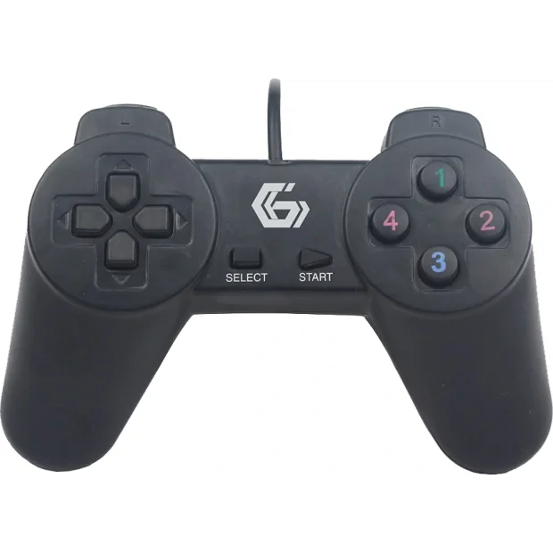 GAMEPAD cu fir GEMBIRD, PC, USB, negru, &quot;JPD-UB-01&quot; (include TV 0.8lei)