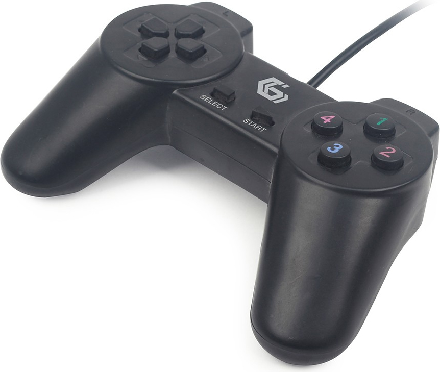GAMEPAD cu fir GEMBIRD, PC, USB, negru, "JPD-UB-01" (include TV 0.8lei) thumb
