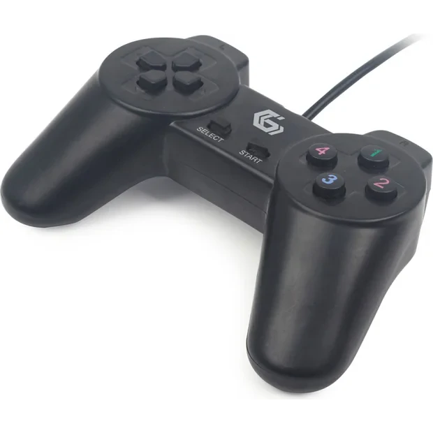 GAMEPAD cu fir GEMBIRD, PC, USB, negru, &quot;JPD-UB-01&quot; (include TV 0.8lei)