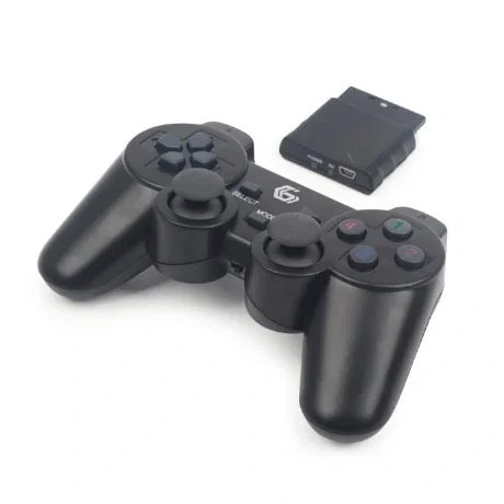 GAMEPAD wireless GEMBIRD, PC | PS2 | PS3, 2.4 GHz, negru, &quot;JPD-WDV-01&quot; (include TV 0.8lei)