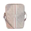 Geanta pentru tableta Guess PU 4G Printed Stripes 10 Inch Pink