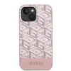 Husa Cover Guess PU G Cube MagSafe pentru iPhone 13 Pink