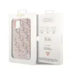 Husa Cover Guess PU G Cube MagSafe pentru iPhone 13 Pink