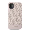 Husa  Cover Guess PU G Cube MagSafe pentru iPhone 11 Pink