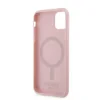 Husa  Cover Guess PU G Cube MagSafe pentru iPhone 11 Pink