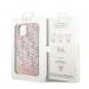 Husa Cover Guess PU G Cube MagSafe pentru iPhone 13 Pro  Max Pink