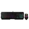 Kit TASTATURA si Mouse A4TECH - gaming, "Bloody gaming", cu fir 1.8m, 104 taste format standard, mouse 3200dpi, 7/1 butoane, negru, "Q1300" (include TV 0.8lei)