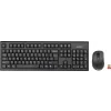 Kit TASTATURA si Mouse A4TECH, "GK-85+G3-630N", wireless, 104 taste format standard, mouse 1000dpi, 3/1 butoane, negru, "7100N" (include TV 0.8lei)