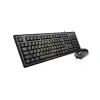 Kit TASTATURA si Mouse A4TECH, "KRS-85+OP-720", cu fir, 104 taste format standard, mouse 1000dpi, 3/1 butoane, negru, "KRS-8572-USB" (include TV 0.8lei)