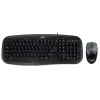 KIT wired GENIUS USB, tastatura 104 taste (concave) + mouse optic 1000dpi, 3 butoane, black, &quot;Smart KM-200&quot;, SmartGenius app &quot;31330003400&quot;  (include TV 0.8lei)