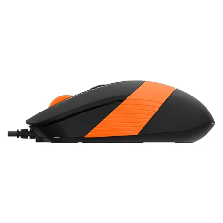 MOUSE A4tech, &quot;FM10&quot;, PC sau NB, cu fir, USB, optic, 1600 dpi, butoane/scroll 4/1, , negru / portocaliu, &quot;FM10 Orange&quot; (include TV 0.18lei)