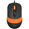 MOUSE A4tech, &quot;FM10&quot;, PC sau NB, cu fir, USB, optic, 1600 dpi, butoane/scroll 4/1, , negru / portocaliu, &quot;FM10 Orange&quot; (include TV 0.18lei)