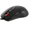 MOUSE A4tech, gaming, cu fir, USB, optic, 2000 dpi, butoane/scroll 6/1, buton selectare viteza, negru, "X-710BK" (include TV 0.18lei)