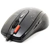 MOUSE A4tech, gaming, cu fir, USB, optic, 3000 dpi, butoane/scroll 4/1, buton selectare viteza, negru, "F5-BK" (include TV 0.18lei)