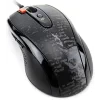 MOUSE A4tech, gaming, cu fir, USB, optic, 3000 dpi, butoane/scroll 4/1, buton selectare viteza, negru, "F5-BK" (include TV 0.18lei)
