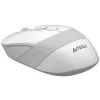 Mouse  A4tech, gaming, wireless, 2.4GHz, optic, 2000 dpi, butoane/scroll 4/1, buton selectare viteza,  alb/ gri, &quot;FG10 White&quot;
