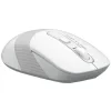 Mouse  A4tech, gaming, wireless, 2.4GHz, optic, 2000 dpi, butoane/scroll 4/1, buton selectare viteza,  alb/ gri, &quot;FG10 White&quot;
