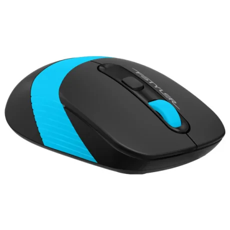 MOUSE A4tech, gaming, wireless, 2.4GHz, optic, 2000 dpi, butoane/scroll 4/1, buton selectare viteza, negru / albastru, &quot;FG10 Blue&quot; (include TV 0.18lei)